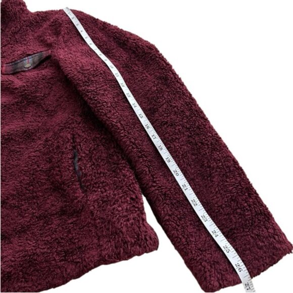 Pendleton Burgundy Teddy Jacket - Picture 11 of 12